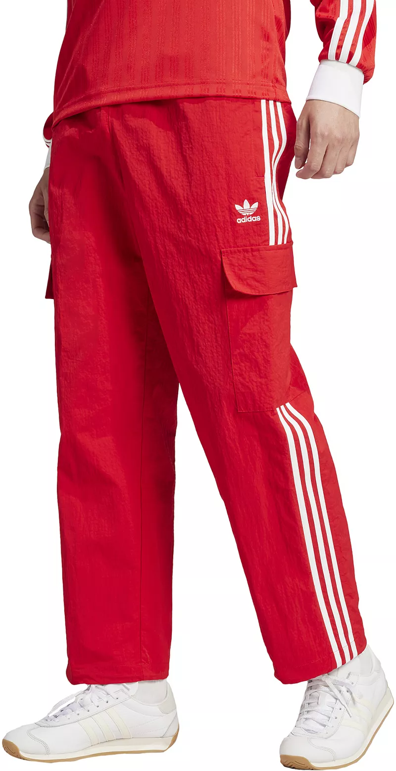 Мужские брюки-карго с 3 полосками Adidas Originals Adicolor Classics, цвет Better Scarlet
Мужские брюки-карго с 3 полосками Adidas Originals Adicolor Classics, цвет Better Scarlet