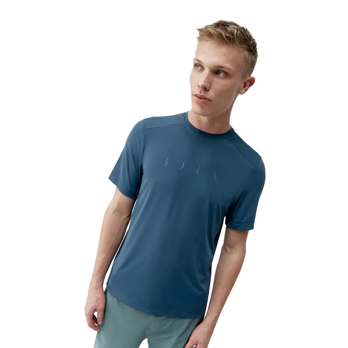 Volta Born Living Yoga Мужская футболка, цвет Azul denim 
Volta Born Living Yoga Мужская футболка, цвет Azul denim