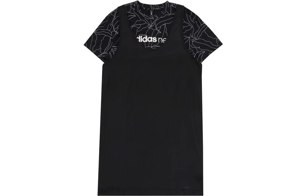 Adidas Neo Женское черное платье с коротким рукавом
Adidas Neo Женское черное платье с коротким рукавом