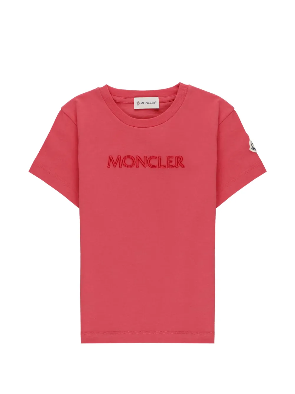Футболка с вышитым логотипом Moncler Enfant, красный
Футболка с вышитым логотипом Moncler Enfant, красный