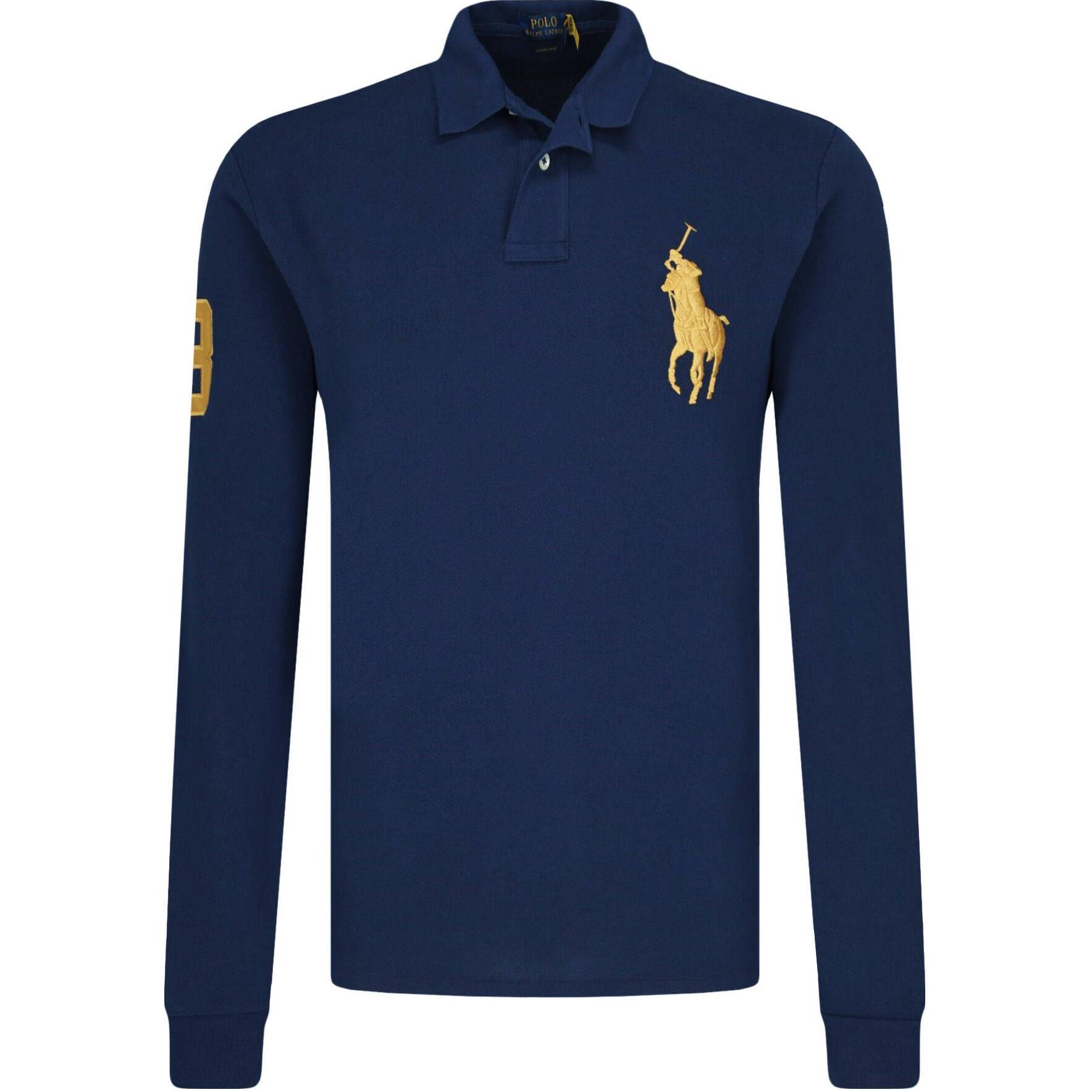 Polo Ralph Lauren Поло FW23 мужское морской синий
Polo Ralph Lauren Поло FW23 мужское морской синий