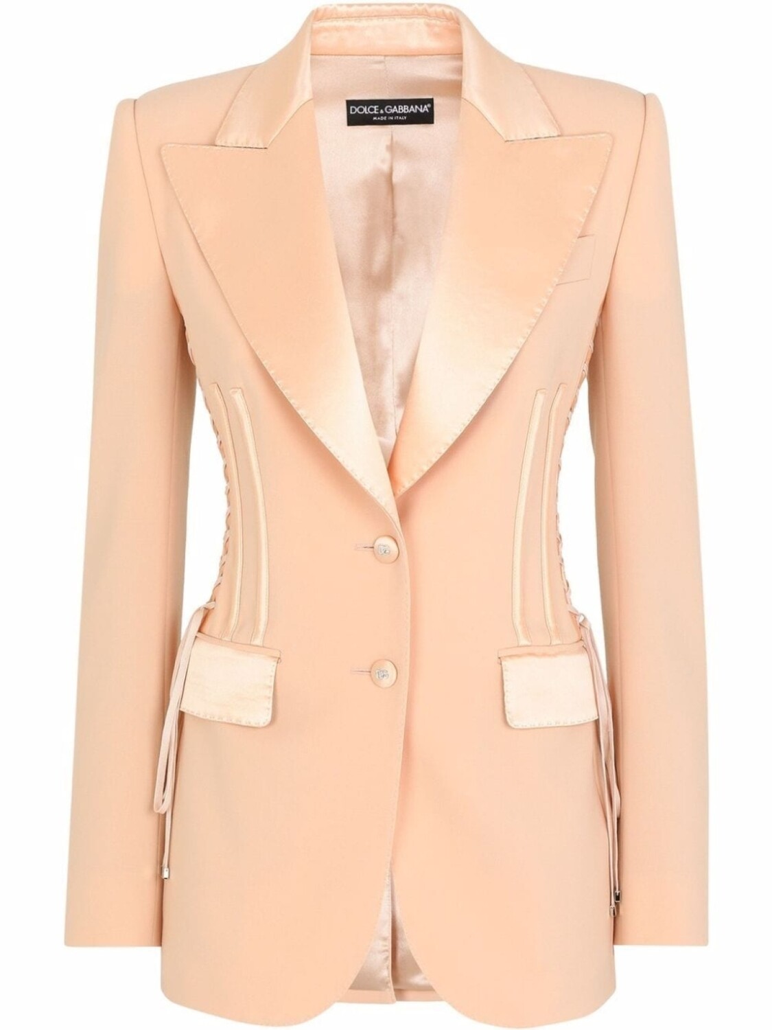 Dolce & Gabbana однобортный блейзер, розовый
Dolce & Gabbana однобортный блейзер, розовый
