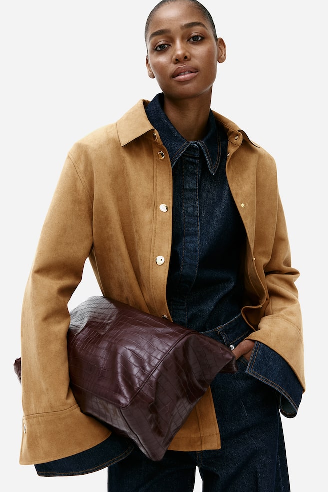 Ворсистый жакет H&M, бежевый
Ворсистый жакет H&M, бежевый