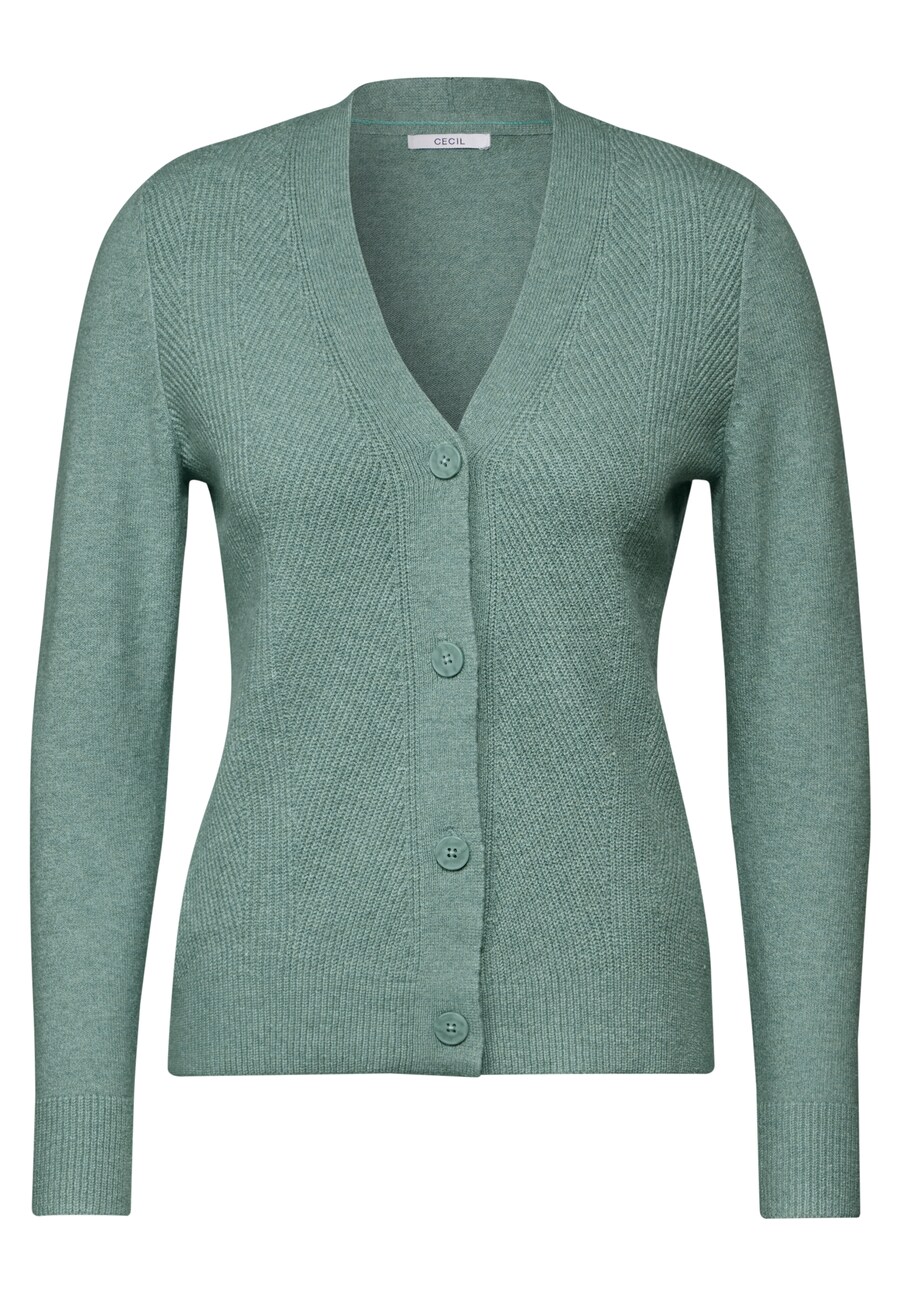 Вязаный кардиган CECIL, зеленый
Вязаный кардиган CECIL, зеленый