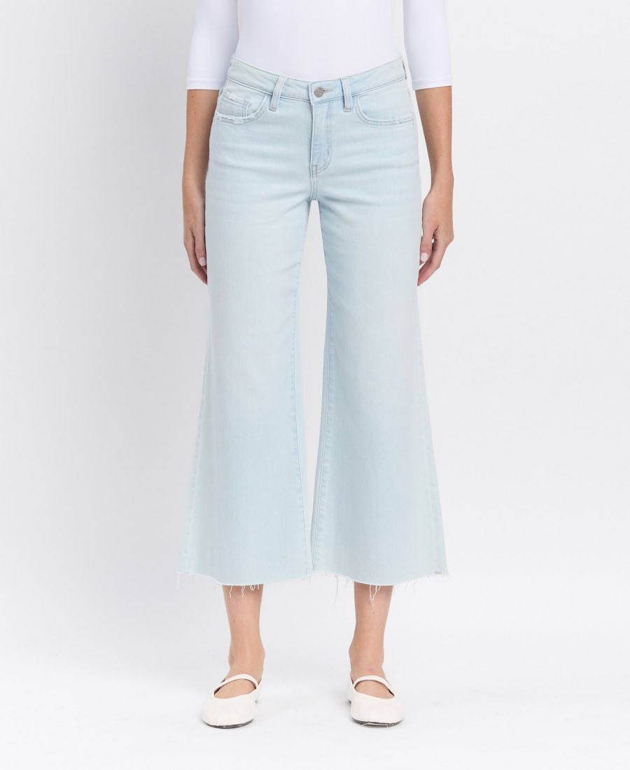 Женские джинсы с высокой посадкой, укороченные, с широкими штанинами Vervet, Cleared blue
Женские джинсы с высокой посадкой, укороченные, с широкими штанинами Vervet, Cleared blue