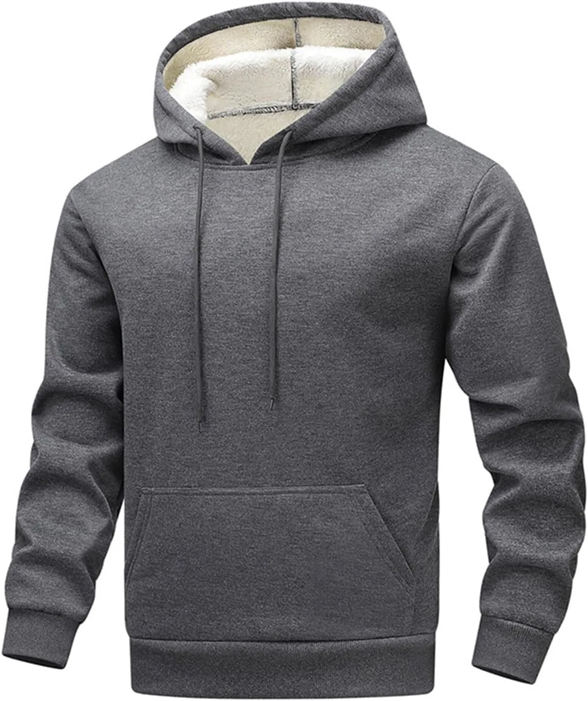 Мужская худи с подкладкой из шерпы, теплая флисовая толстовка с капюшоном и карманом
Мужская худи с подкладкой из шерпы, теплая флисовая толстовка с капюшоном и карманом