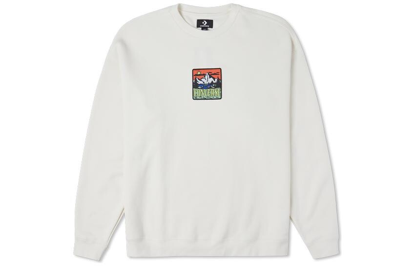 Толстовка мужская белая Converse, белый 
Толстовка мужская белая Converse, белый