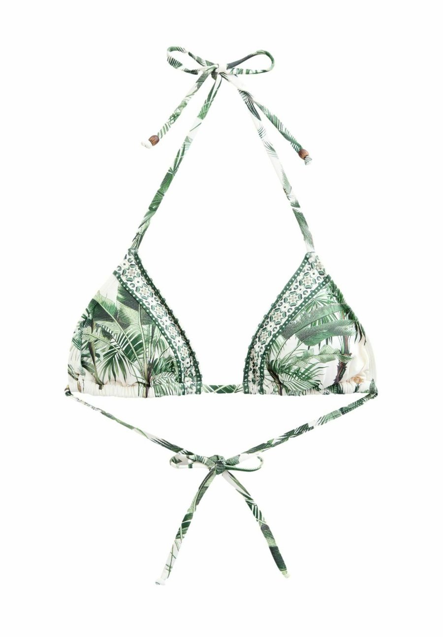 Топ бикини Next Bikini top, Cream Palm Print/Beige
Топ бикини Next Bikini top, Cream Palm Print/Beige