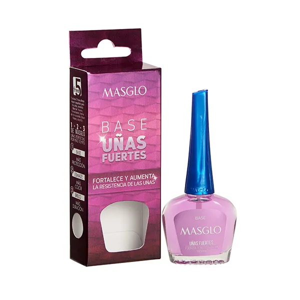 База для хрупких ногтей Base Uñas Fuertes Masglo, 1 UD
База для хрупких ногтей Base Uñas Fuertes Masglo, 1 UD