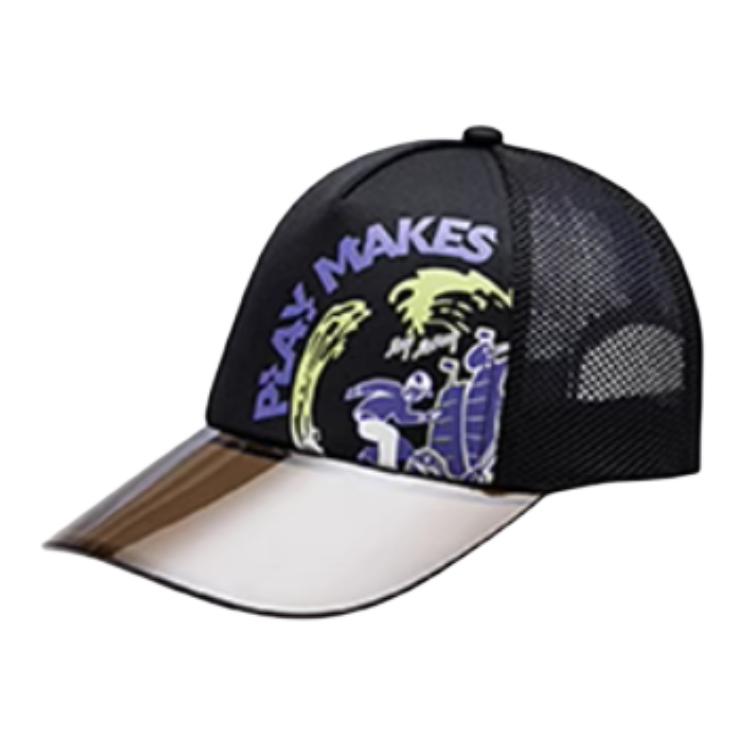 ANTA Детская бейсболка из полиэстера черная, Black 
ANTA Детская бейсболка из полиэстера черная, Black