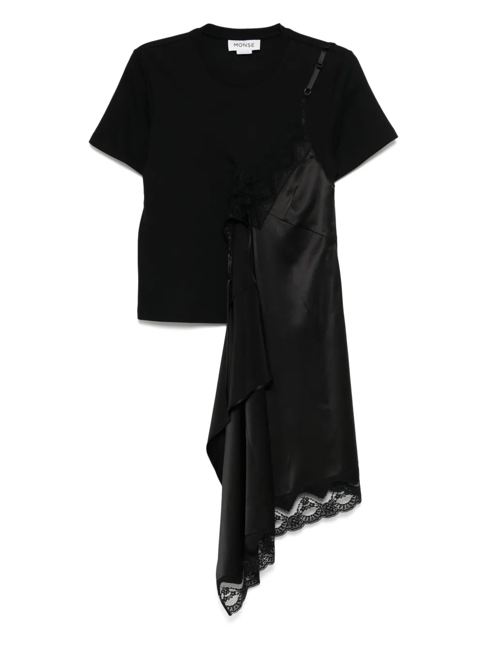 Деконструированная футболка Monse, черный
Деконструированная футболка Monse, черный
