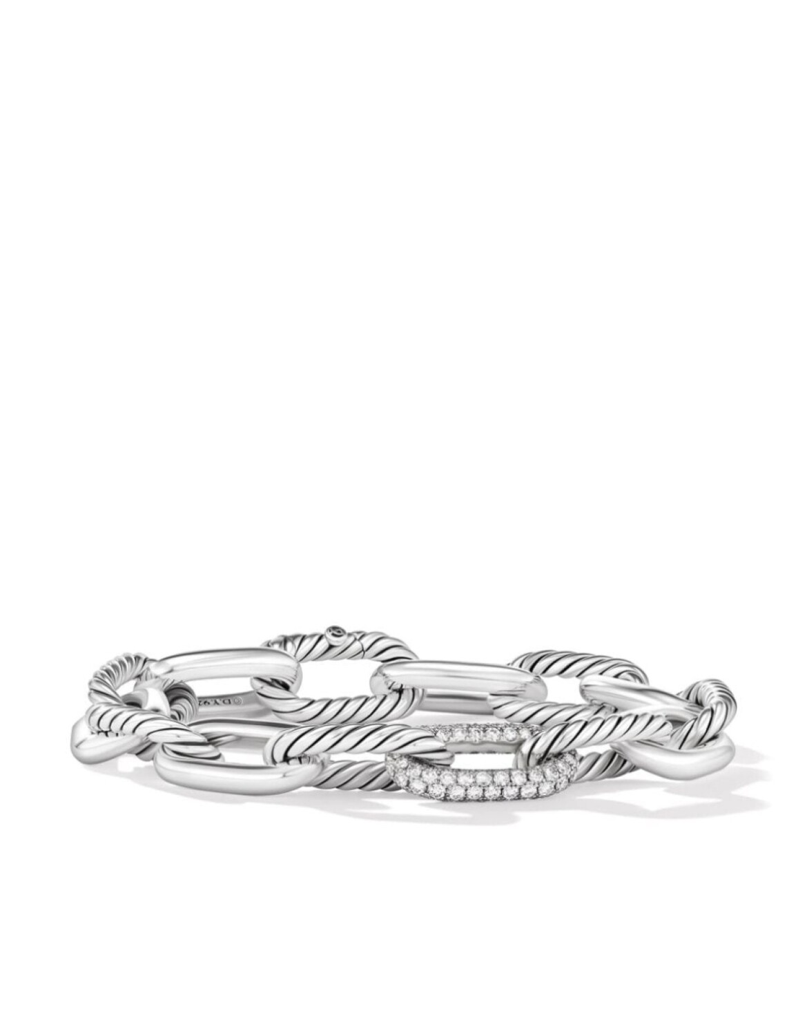 Серебряный браслет Madison с бриллиантами David Yurman
Серебряный браслет Madison с бриллиантами David Yurman