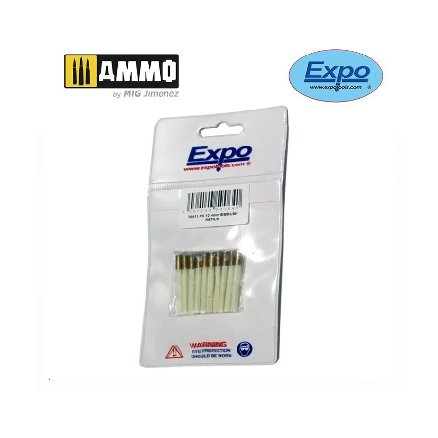 В упаковке 10 стержней из стекловолокна диаметром 4 мм., Expo Modelling Supplies 
В упаковке 10 стержней из стекловолокна диаметром 4 мм., Expo Modelling Supplies