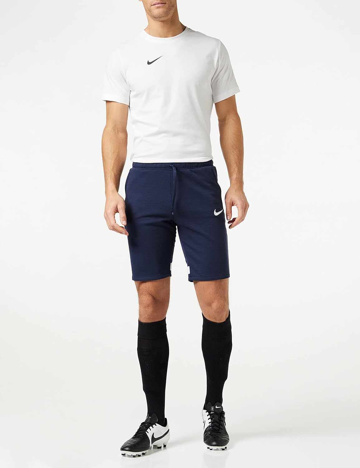 Мужские флисовые шорты Nike Strike 21, Obsidian/White/White
Мужские флисовые шорты Nike Strike 21, Obsidian/White/White