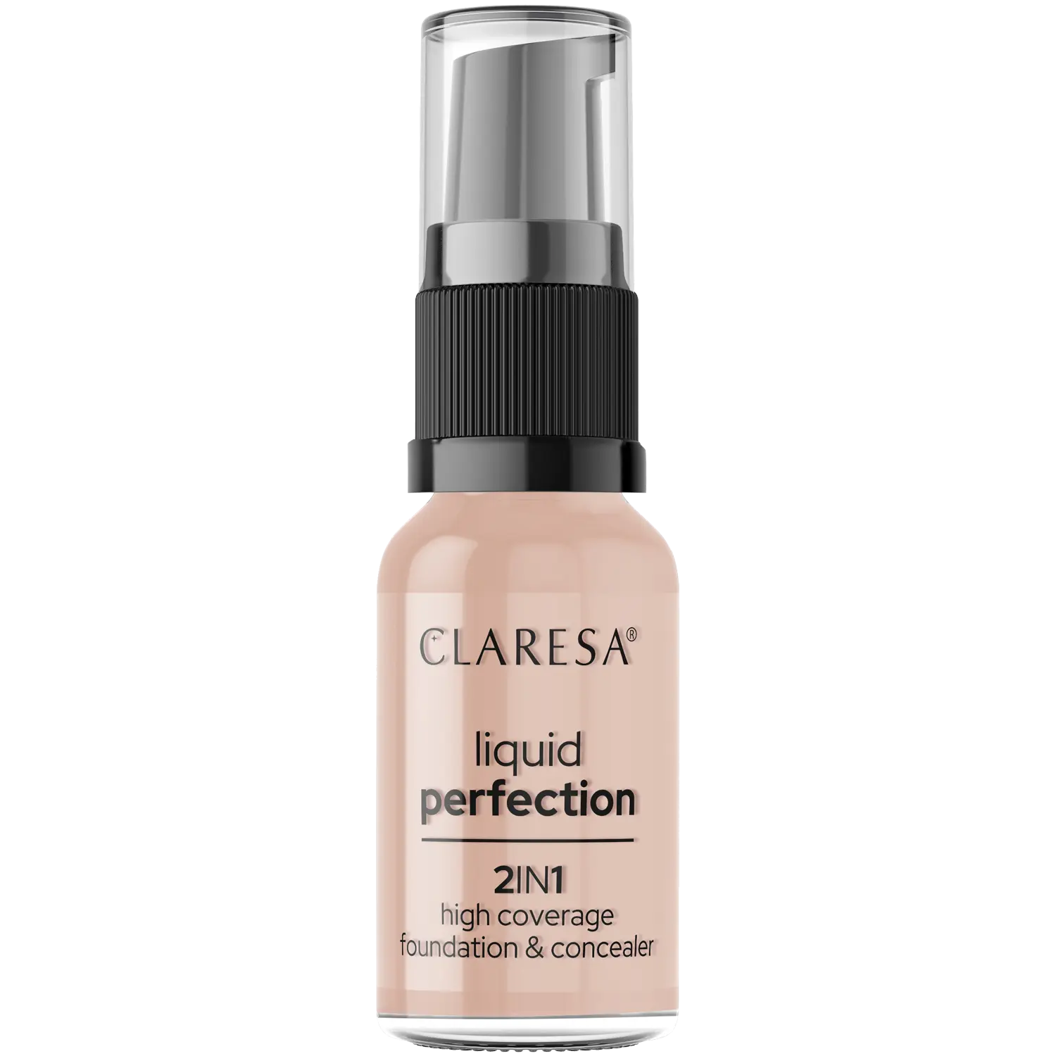Жидкий консилер и покрывающая основа с гиалуроновой кислотой для лица 104 Claresa Liquid Perfection, 18 гр