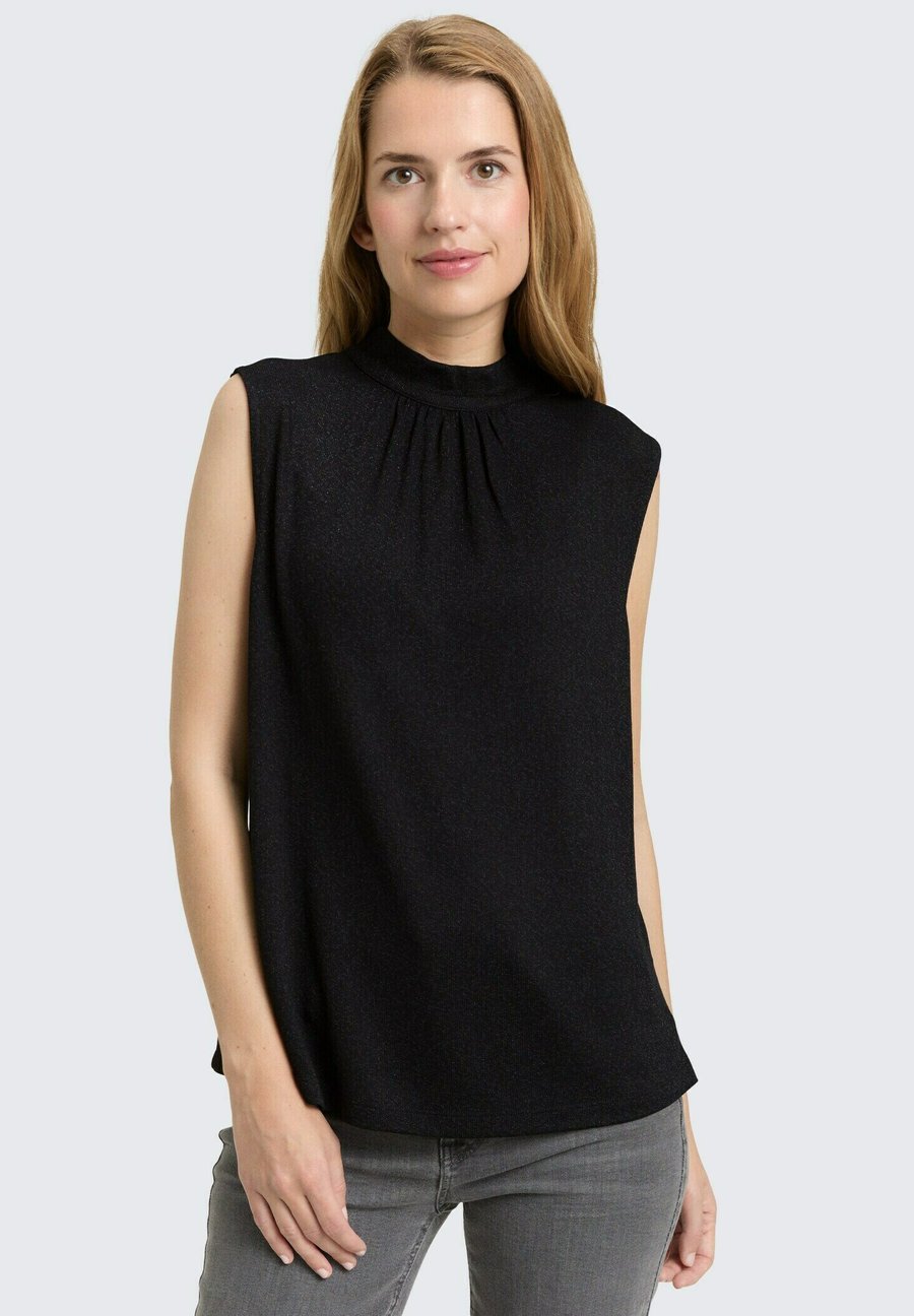 Блуза TOM TAILOR MIT GLITZER-EFFEKT, Deep Black/Black
Блуза TOM TAILOR MIT GLITZER-EFFEKT, Deep Black/Black