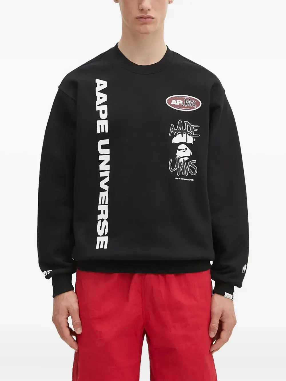 Толстовка Aape Universe AAPE BY *A BATHING APE, черный
Толстовка Aape Universe AAPE BY *A BATHING APE, черный