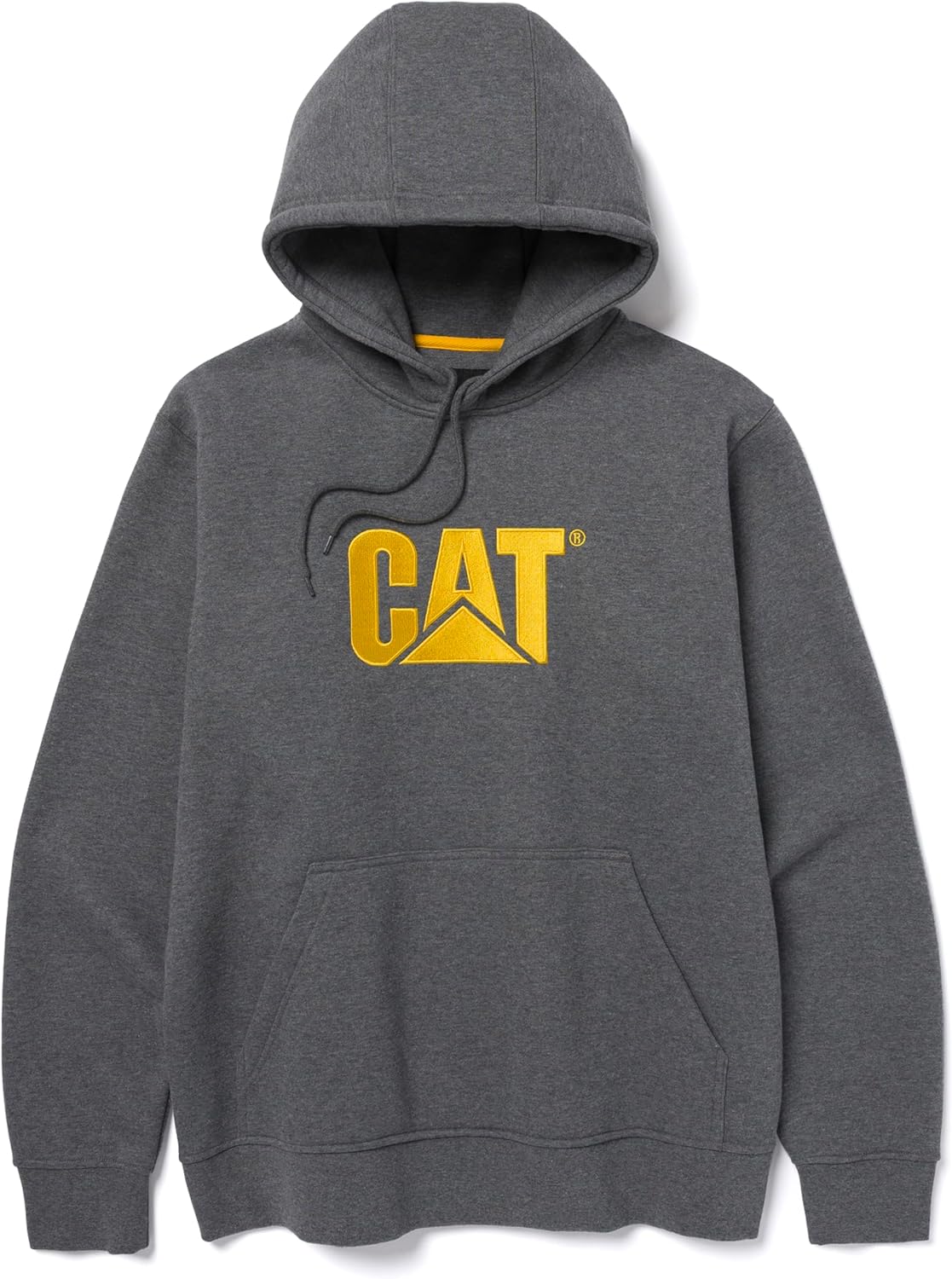 Толстовка мужская Caterpillar с вышитым логотипом CAT спереди, системой управления шнурками S3 и карманом-мешочком, Dark Heather Grey Yellow
Толстовка мужская Caterpillar с вышитым логотипом CAT спереди, системой управления шнурками S3 и карманом-мешочком, Dark Heather Grey Yellow