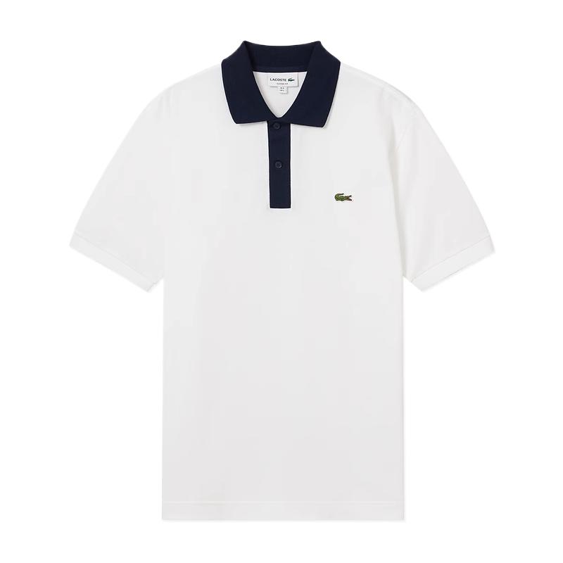 Поло с контрастным воротником LACOSTE, белый
Поло с контрастным воротником LACOSTE, белый