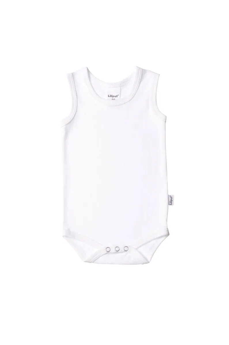 Лилипутское боди, с кнопками в промежности Liliput, белый
Лилипутское боди, с кнопками в промежности Liliput, белый