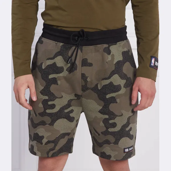 Шорты стандартного кроя Boss x nba slam_camo Boss, зеленый
Шорты стандартного кроя Boss x nba slam_camo Boss, зеленый