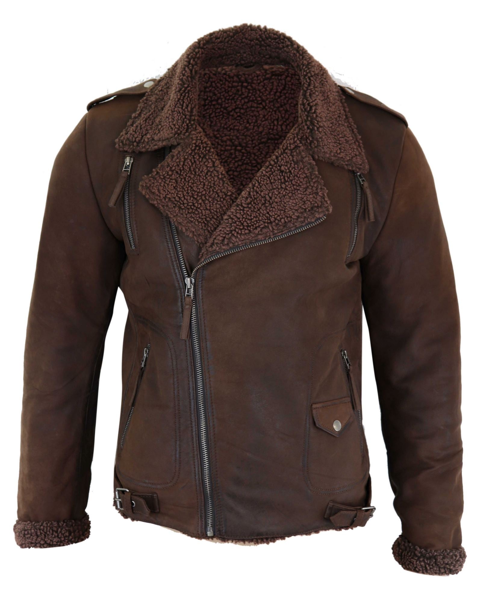 Куртка TruClothing Cross Zip Leather Biker, коричневый
Куртка TruClothing Cross Zip Leather Biker, коричневый