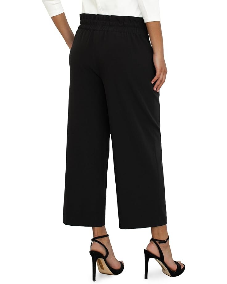 Брюки Liverpool Los Angeles Tie Waist Paperbag Wide Leg Crop, черный
Брюки Liverpool Los Angeles Tie Waist Paperbag Wide Leg Crop, черный