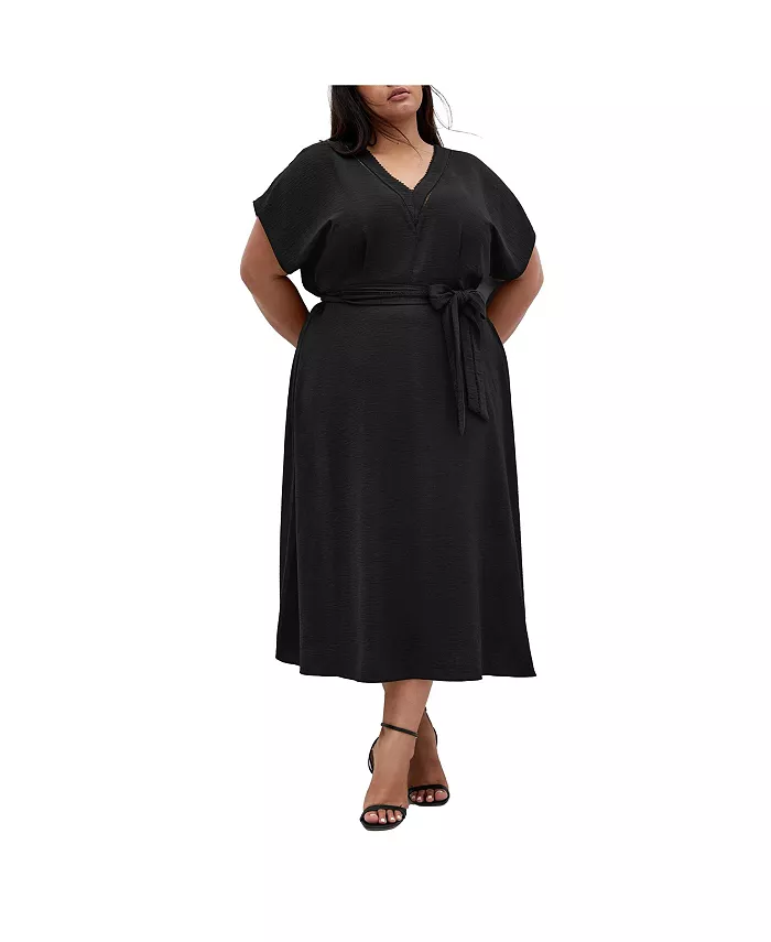 Платье миди Maya больших размеров CITY CHIC, черный
Платье миди Maya больших размеров CITY CHIC, черный