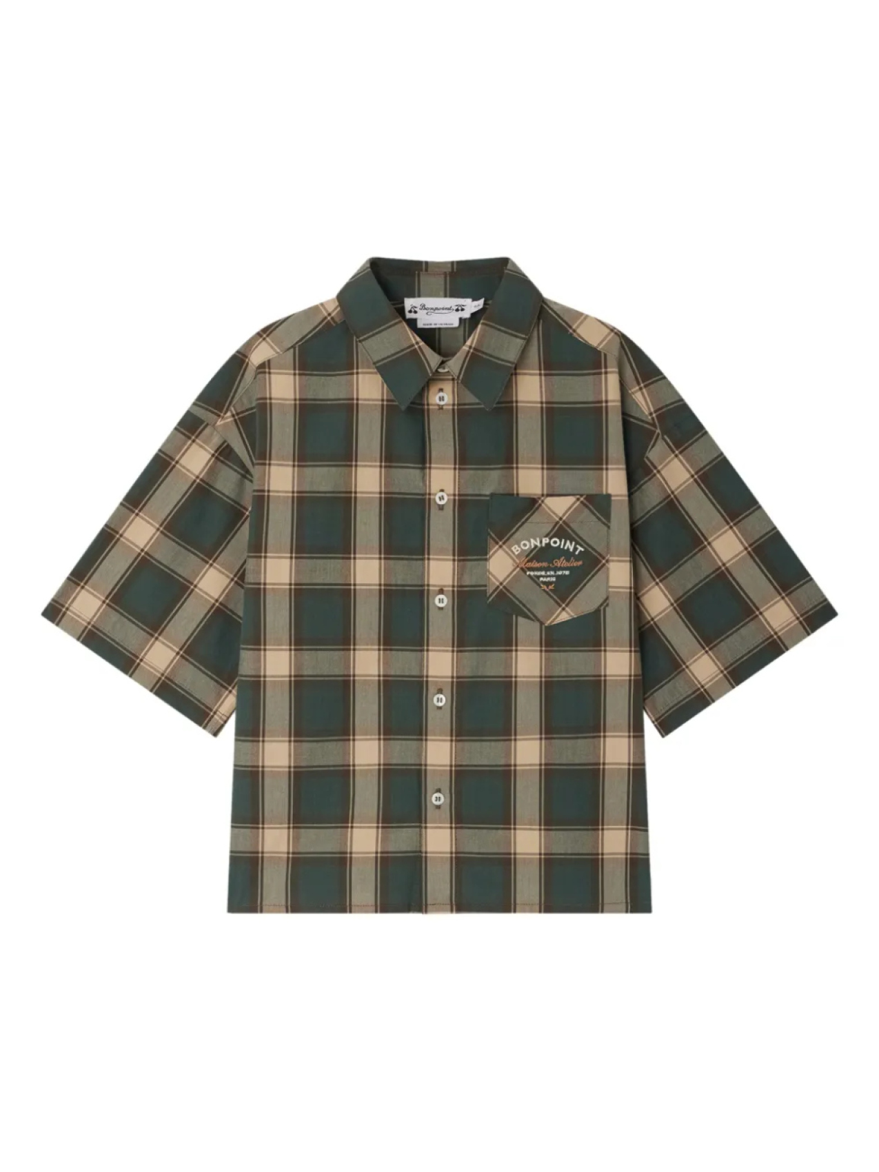 Bonpoint рубашка Elyas, нейтральный цвет
Bonpoint рубашка Elyas, нейтральный цвет