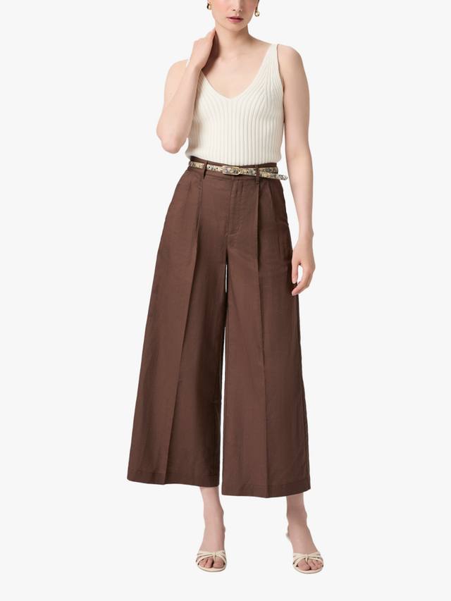 Брюки Negolini Linen Rich с широкими штанинами PAIGE, Brown
Брюки Negolini Linen Rich с широкими штанинами PAIGE, Brown