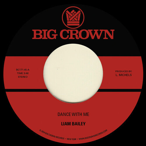 Сингл 7" Bailey, Liam: Dance With Me b/w Mercy Tree
Сингл 7" Bailey, Liam: Dance With Me b/w Mercy Tree