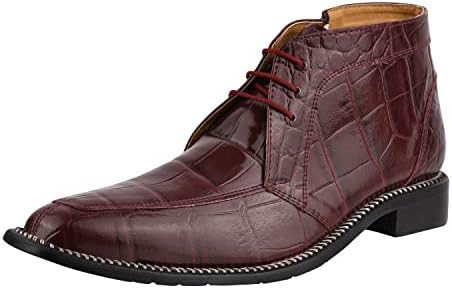 Мужские туфли LIBERTYZENO с крокодиловым тиснением, кожаные, высокой голени, на шнуровке, для взрослых, на Рождество, бордовый
Мужские туфли LIBERTYZENO с крокодиловым тиснением, кожаные, высокой голени, на шнуровке, для взрослых, на Рождество, бордовый