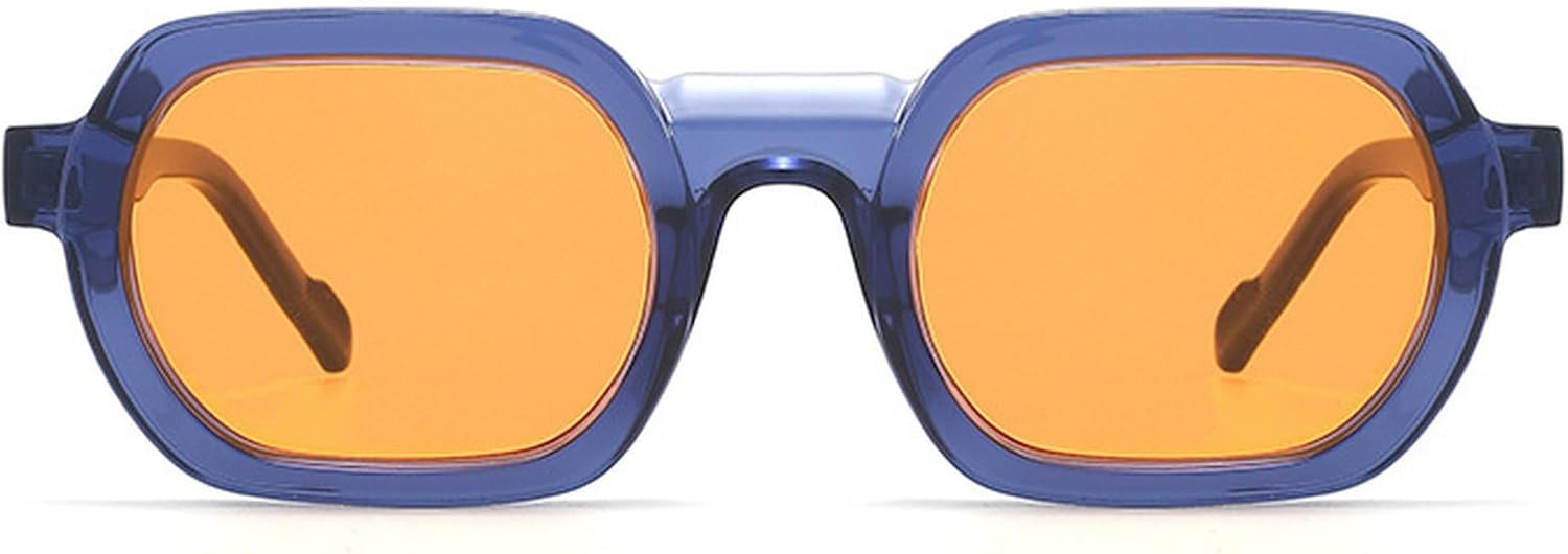 Солнцезащитные очки в стиле ретро квадратной формы для мужчин и женщин. Модные маленькие квадратные солнцезащитные очки в толстой оправе, винтажные, 90-е, с защитой от УФ-излучения mincl, Blue Yellow
Солнцезащитные очки в стиле ретро квадратной формы для мужчин и женщин. Модные маленькие квадратные солнцезащитные очки в толстой оправе, винтажные, 90-е, с защитой от УФ-излучения mincl, Blue Yellow