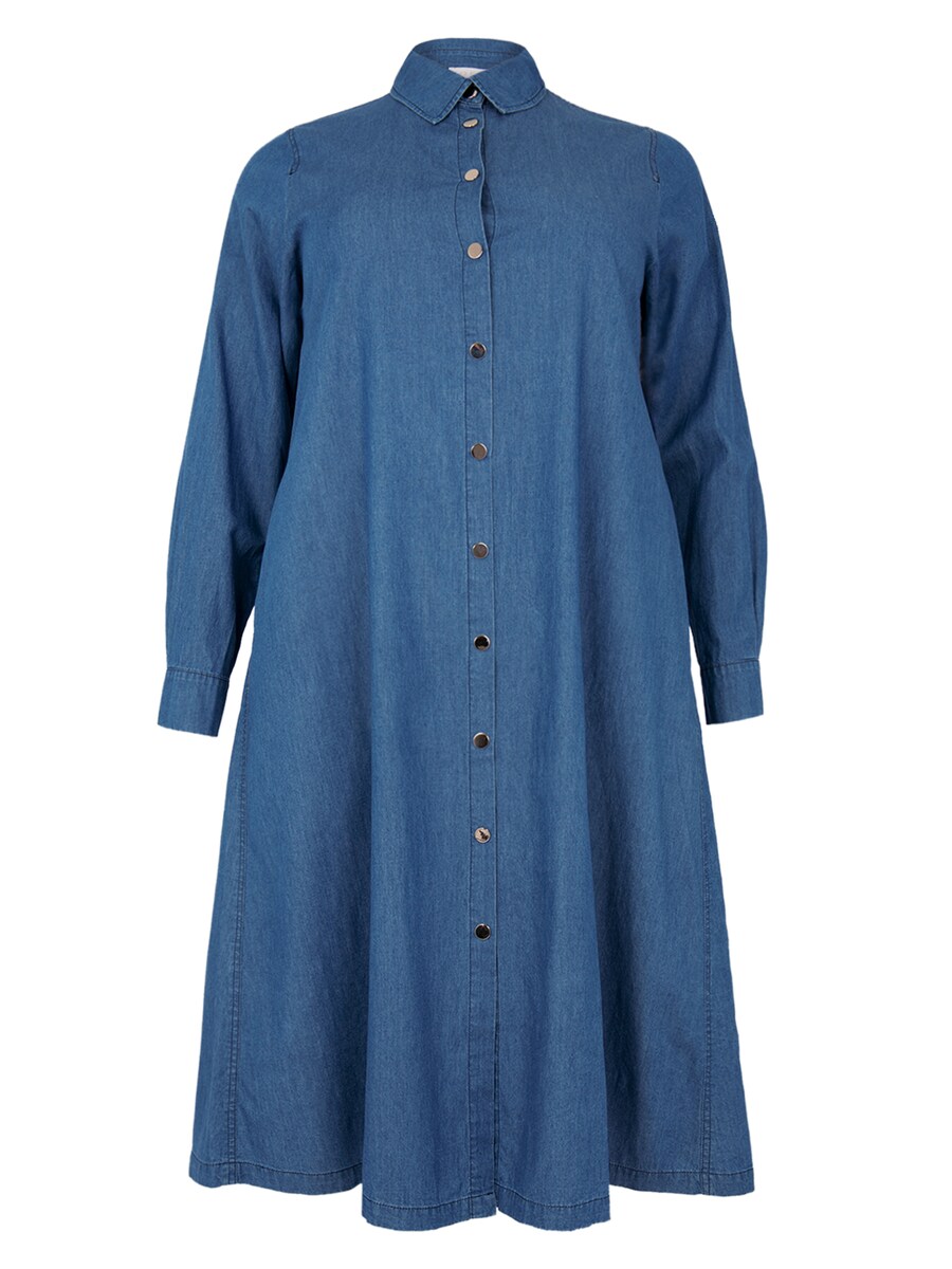 Платье-рубашка YOEK, синий деним
Платье-рубашка YOEK, синий деним