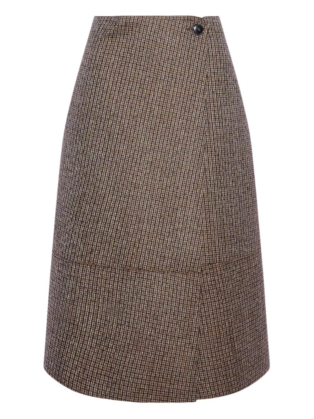 Миди-юбка из кожи с запахом Yves Salomon, коричневый
Миди-юбка из кожи с запахом Yves Salomon, коричневый