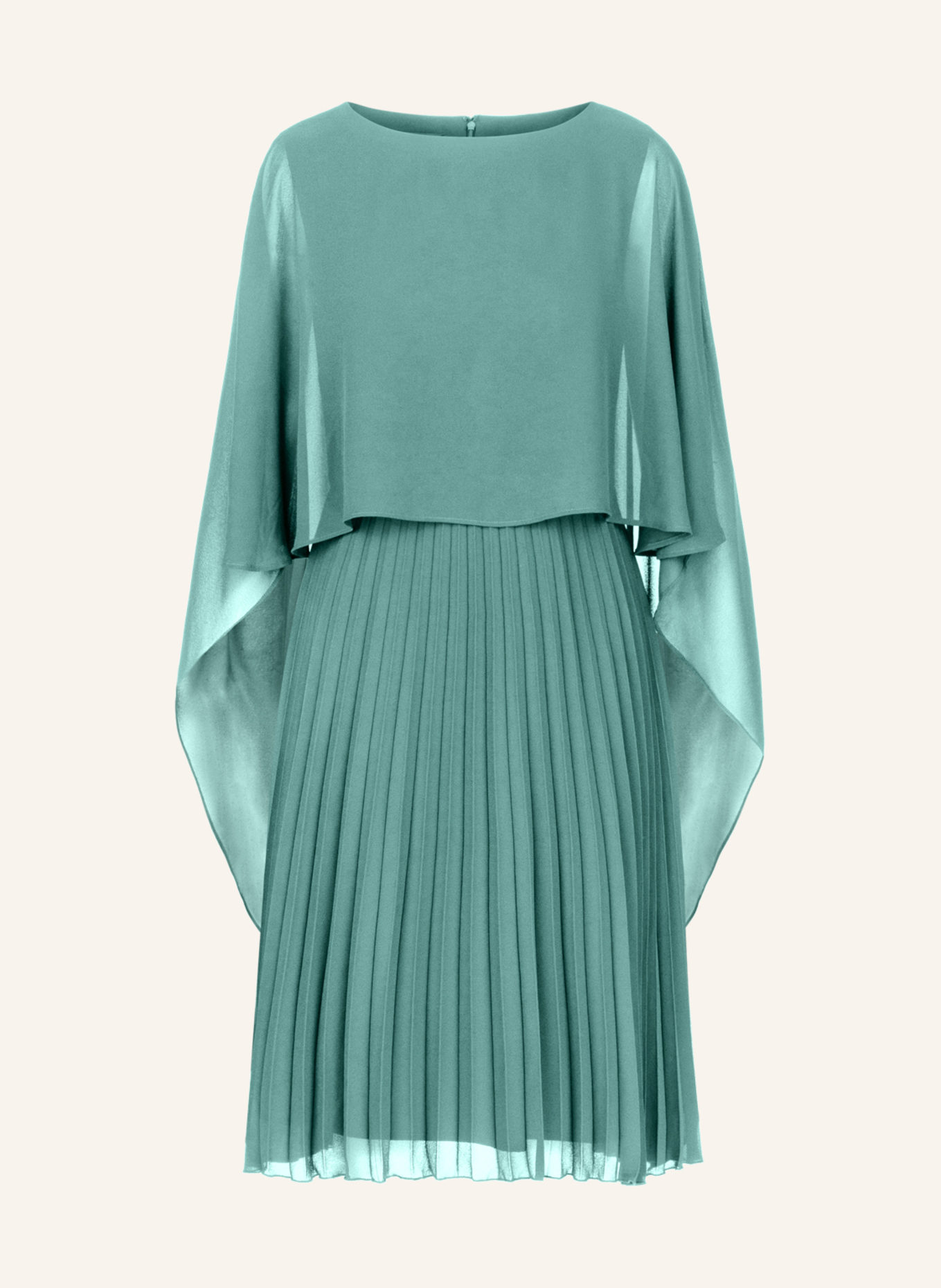 Коктейльное платье с шифоновой накидкой Apart, зеленый
Коктейльное платье с шифоновой накидкой Apart, зеленый