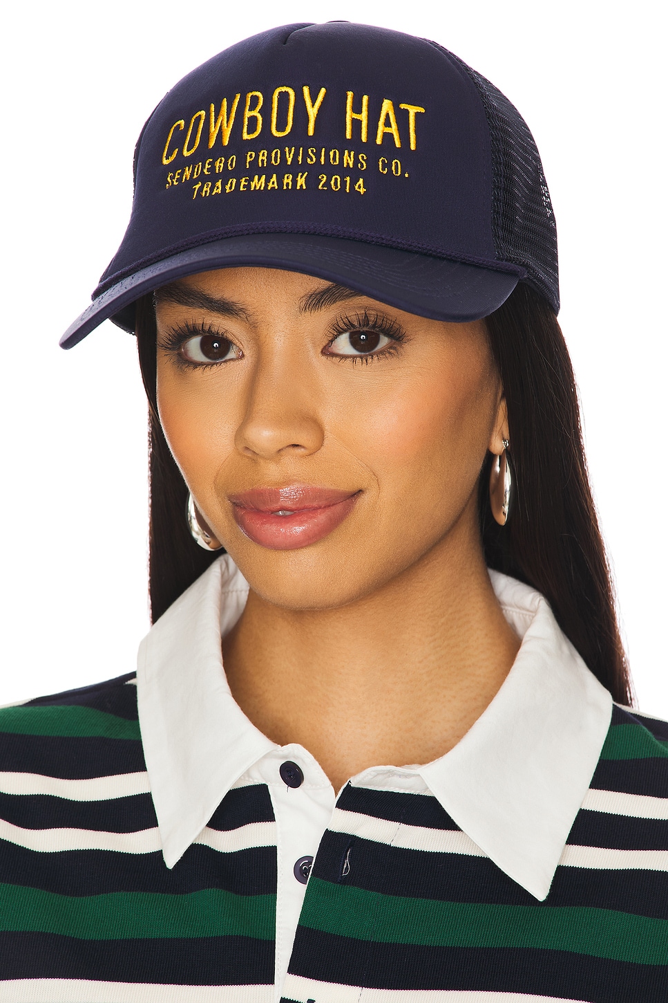 Ковбойская шляпа дальнобойщика Sendero Provisions Co., синий
Ковбойская шляпа дальнобойщика Sendero Provisions Co., синий