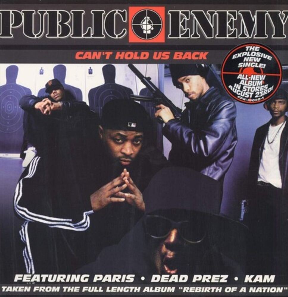 Виниловая пластинка LP Can't Hold Us Back (12") - Public Enemy
Виниловая пластинка LP Can't Hold Us Back (12") - Public Enemy