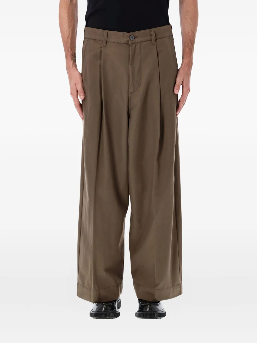 Брюки Оливер со складками Obey, коричневый
Брюки Оливер со складками Obey, коричневый