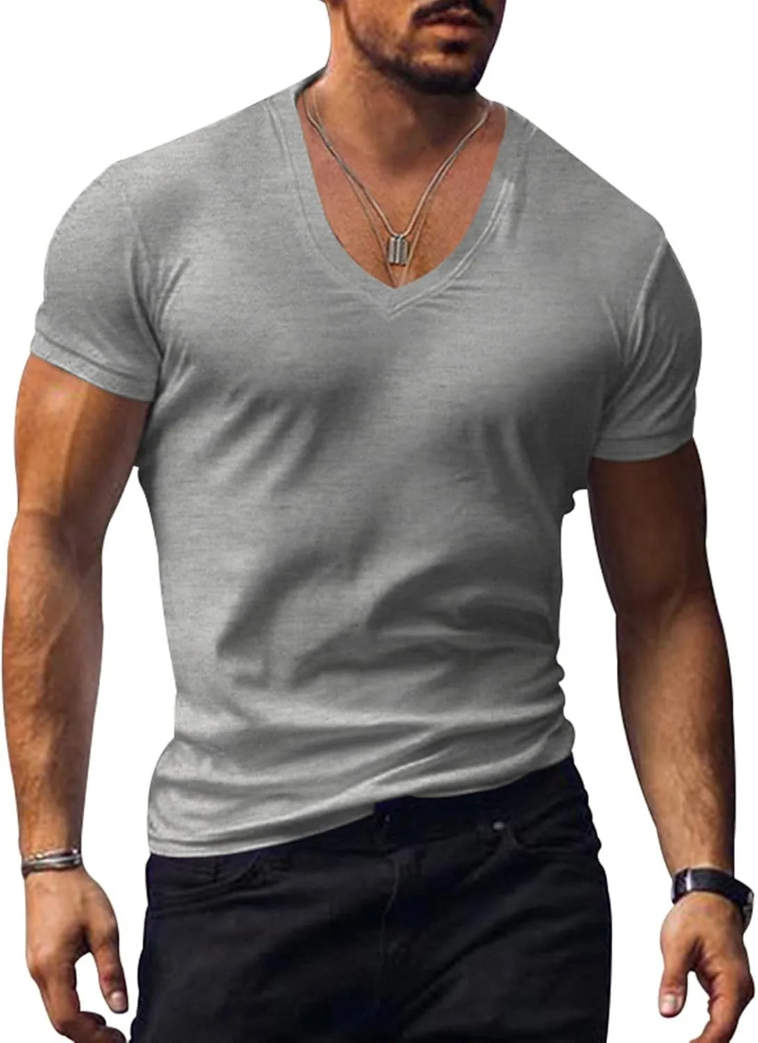 Футболка мужская V-образный вырез Casual короткий рукав Angbater
Футболка мужская V-образный вырез Casual короткий рукав Angbater