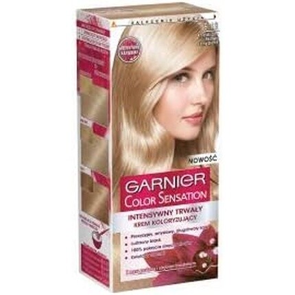 Краска для волос Color Sensation 9.13 Кристаллический Бежевый Светло-русый, Garnier
Краска для волос Color Sensation 9.13 Кристаллический Бежевый Светло-русый, Garnier