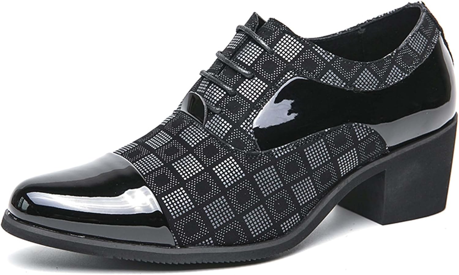 Мужские классические кожаные туфли-оксфорды с острым носком, модные, для деловой офисной униформы, ночного клуба, выпускного вечера, вечеринки, костюма, банкета, дерби, туфли-чукка Generic, черный
Мужские классические кожаные туфли-оксфорды с острым носком, модные, для деловой офисной униформы, ночного клуба, выпускного вечера, вечеринки, костюма, банкета, дерби, туфли-чукка Generic, черный