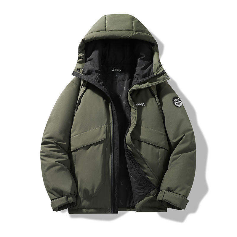 Jeep Унисекс пуховик, Army Green
Jeep Унисекс пуховик, Army Green