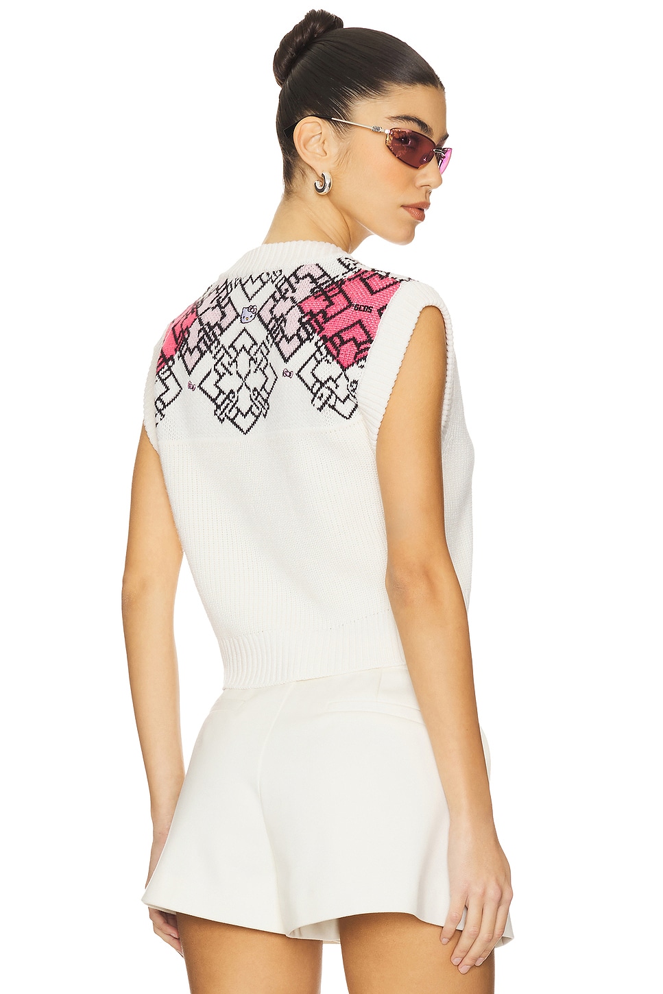 Жилет hello kitty с узором «аргайл» Gcds, белый
Жилет hello kitty с узором «аргайл» Gcds, белый