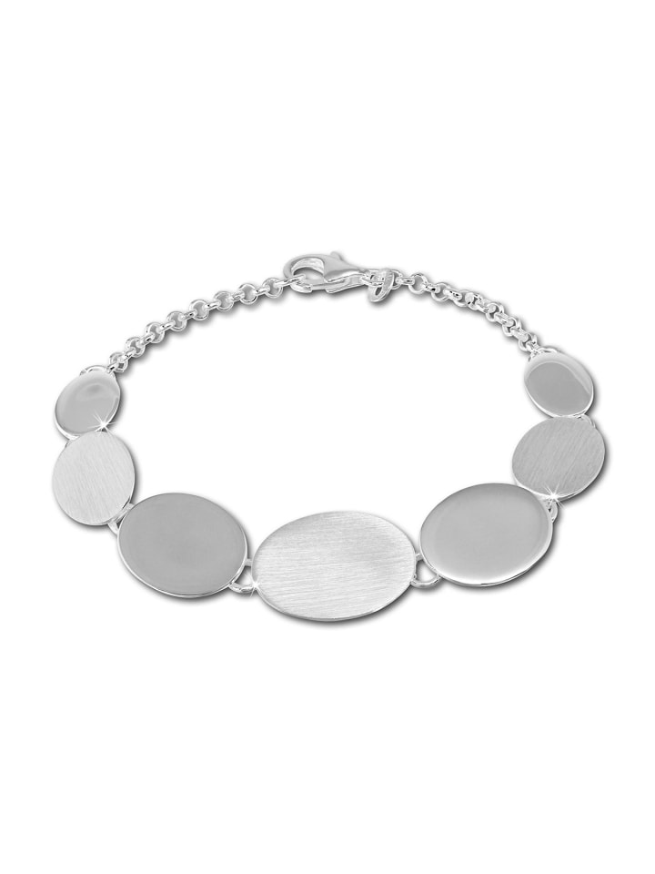 SilberDream Женский серебряный браслет SilverDream из серебра 925 пробы, овальной формы, приблизительно 19,5 см
SilberDream Женский серебряный браслет SilverDream из серебра 925 пробы, овальной формы, приблизительно 19,5 см