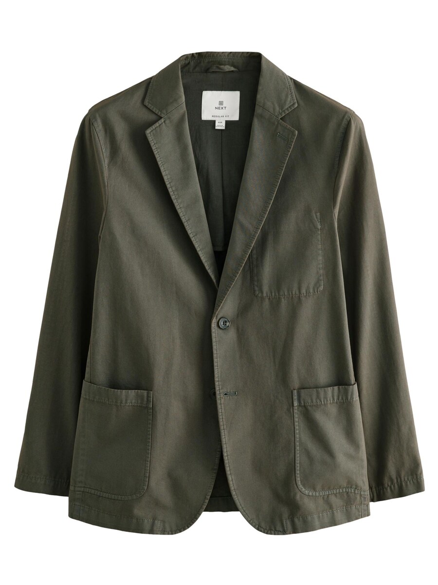 Приталенный пиджак от костюма Next, оливковый
Приталенный пиджак от костюма Next, оливковый