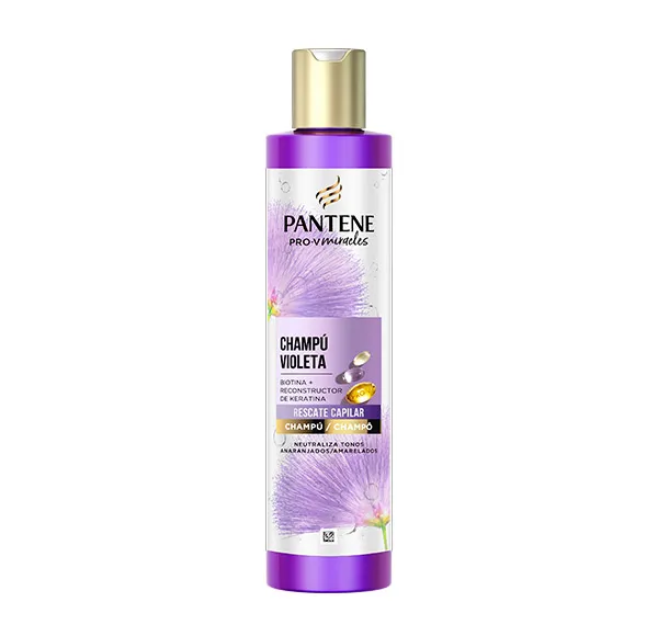 Шампунь, нейтрализующий светлый цвет Rescate Capilar Pantene, 250 ml
Шампунь, нейтрализующий светлый цвет Rescate Capilar Pantene, 250 ml