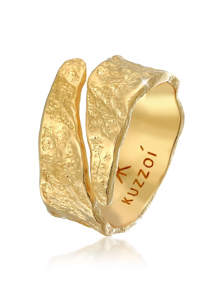 KUZZOI Кольцо из серебра 925 пробы с золотым покрытием
KUZZOI Кольцо из серебра 925 пробы с золотым покрытием