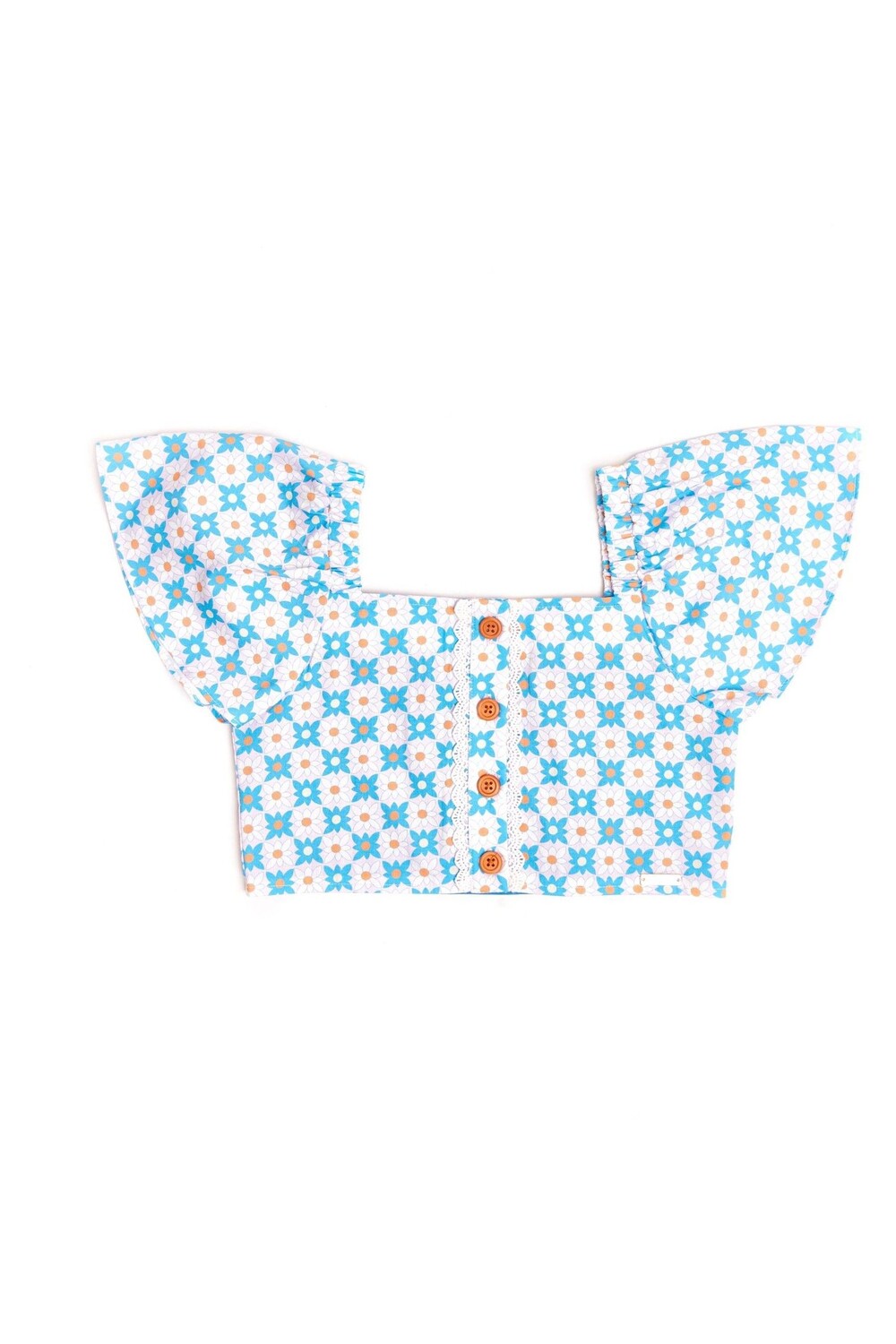 Разноцветная короткая блузка с принтом Nicole Miller, мультиколор
Разноцветная короткая блузка с принтом Nicole Miller, мультиколор