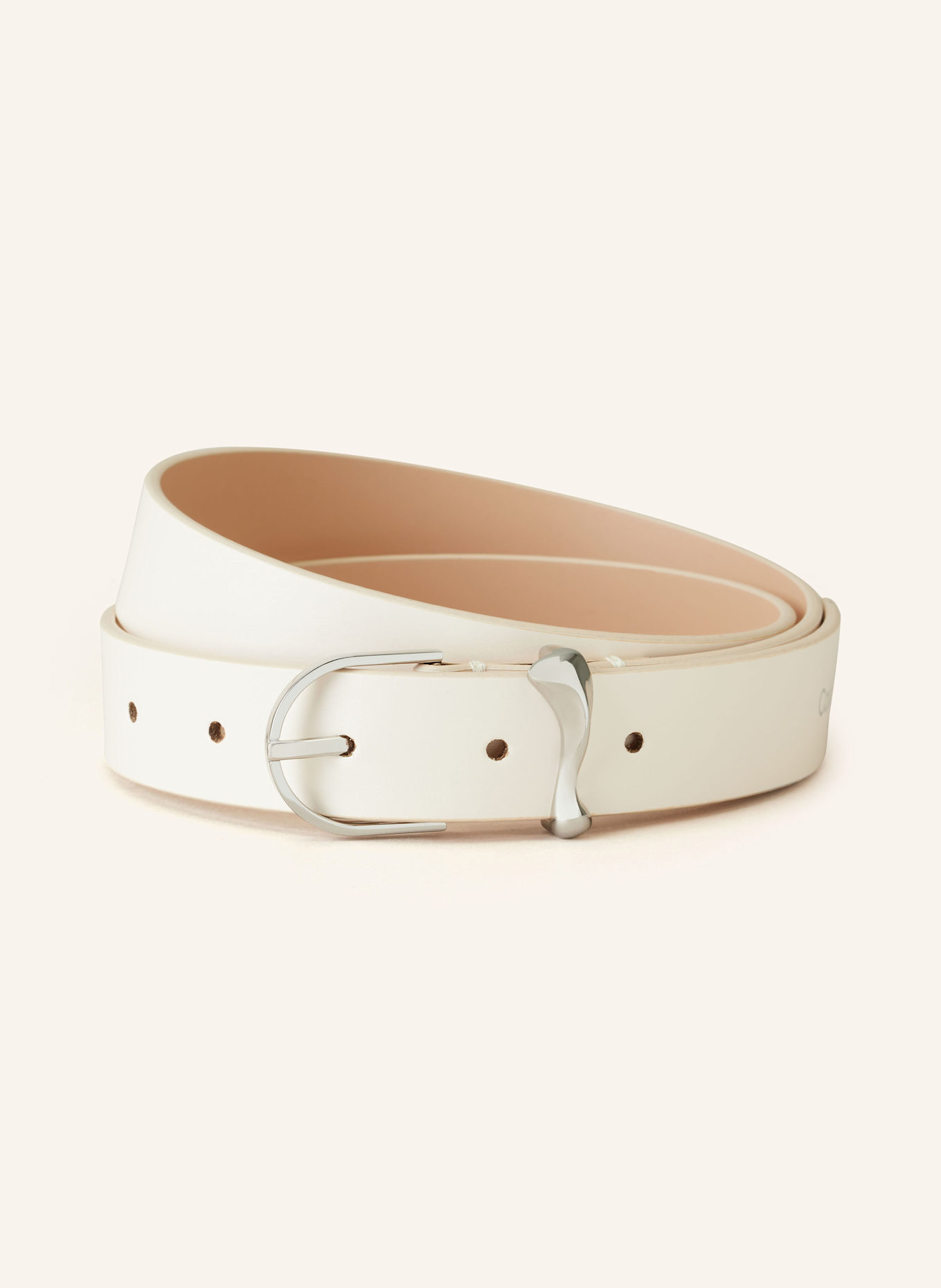 Кожаный ремень Calvin Klein, бежевый
Кожаный ремень Calvin Klein, бежевый